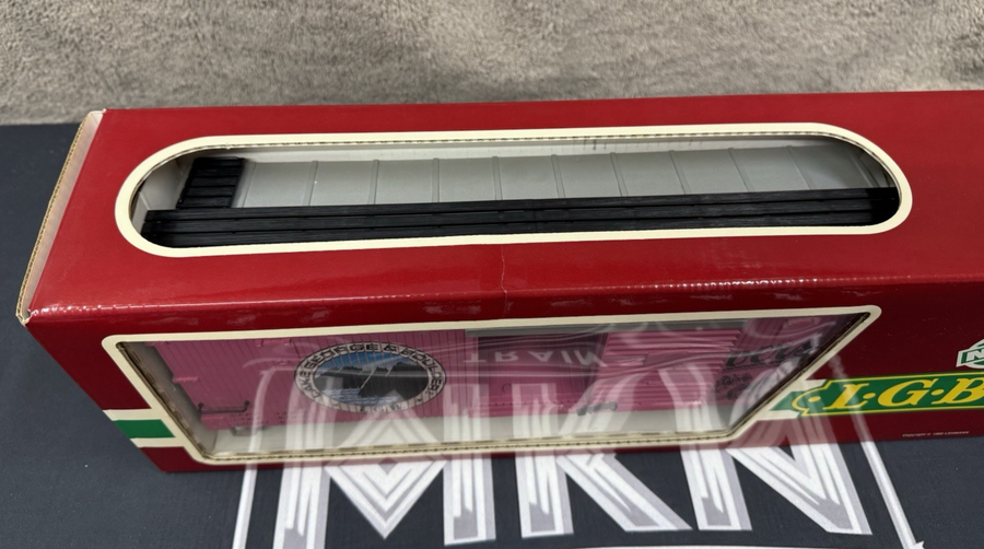 LGB 4090 G Scale Lake George & Boulder Route of the Beavers Boxcar EX/Box