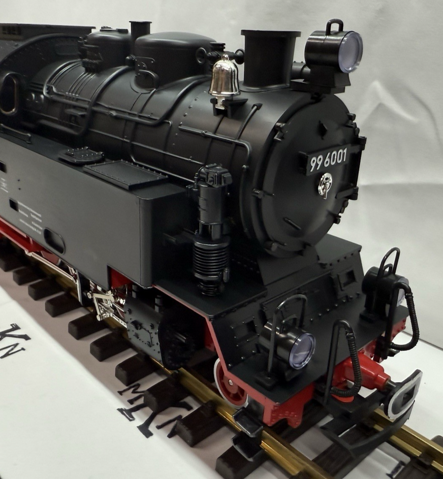 G Scale LGB 2080D DB Deutsche Reichsbahn 2-6-2 Steam Locomotive #99 6001