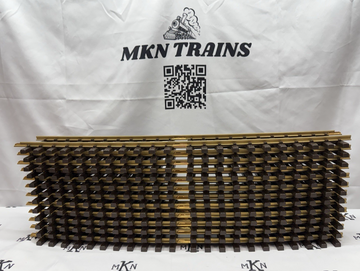 LGB 18000 Brass Curved R5 15.5-foot diameter track 12 PIECES New G Scale (Lot#1)