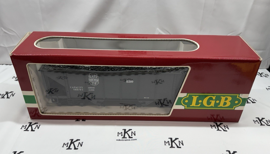 LGB 4076 East Broad Top Coal Hopper with load New in Box with Sleeve G Scale