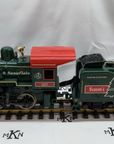 Aristo Craft Art 21235C North Pole Steam Locomotive and Tender Christmas G Scale