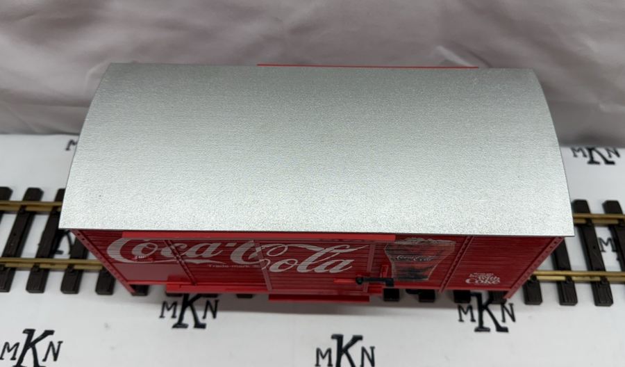 LGB 45352 Coca-Cola Box Car with Sound G Scale Metal Wheels LN/Box