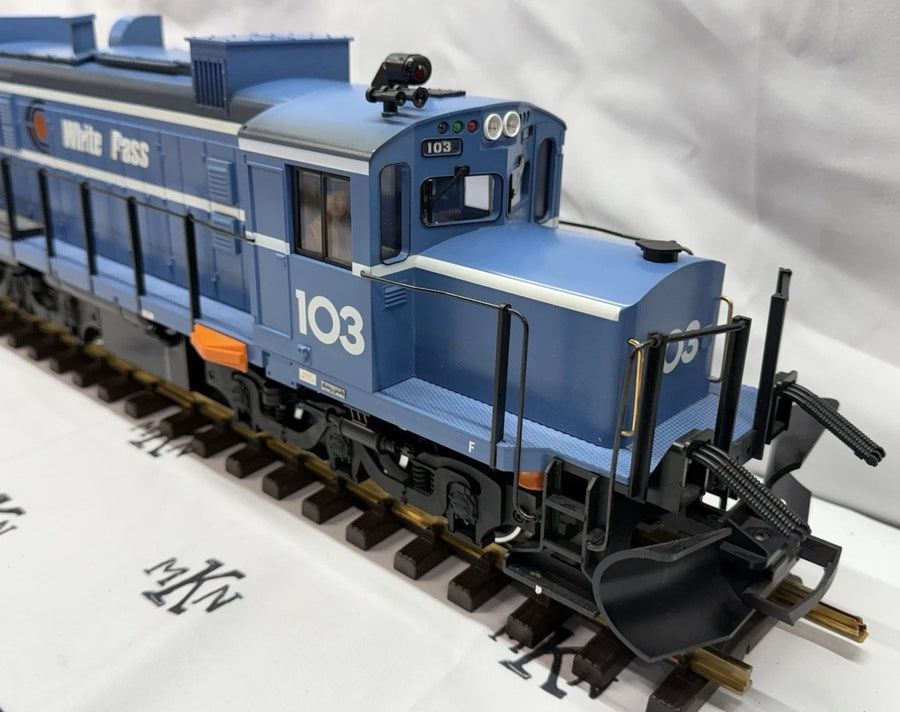 LGB 2155S G White Pass Diesel Locomotive w/Sound #103/Box