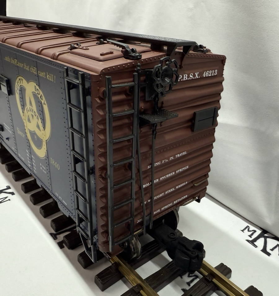 Aristo Craft ART-46213 G Scale Ballantine Beer Reefer METAL WHEELS LN/BOX