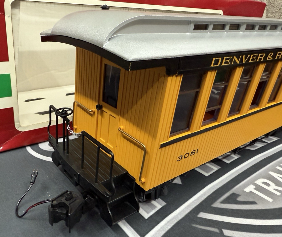 LGB 3081 D&RGW Denver & Rio Grande Western Passenger Combine Car G Scale LN/BOX