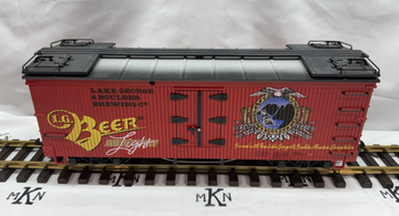 LGB 4472 Lake George & Boulder Brewing Co Beer Car Ice Reefer G Scale