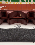 MTH RAILKING One Gauge Pennsy 4 Bay Hoppers 737536/737538 ALL 8 Box Lot G Scale