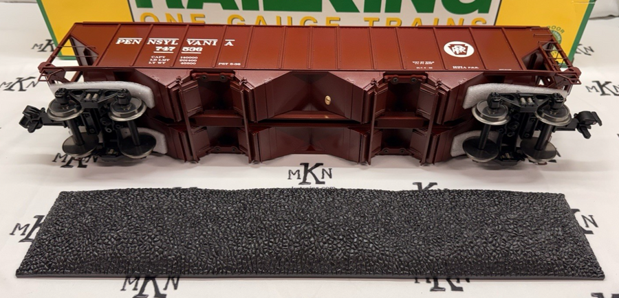 MTH RAILKING One Gauge Pennsy 4 Bay Hoppers 737536/737538 ALL 8 Box Lot G Scale