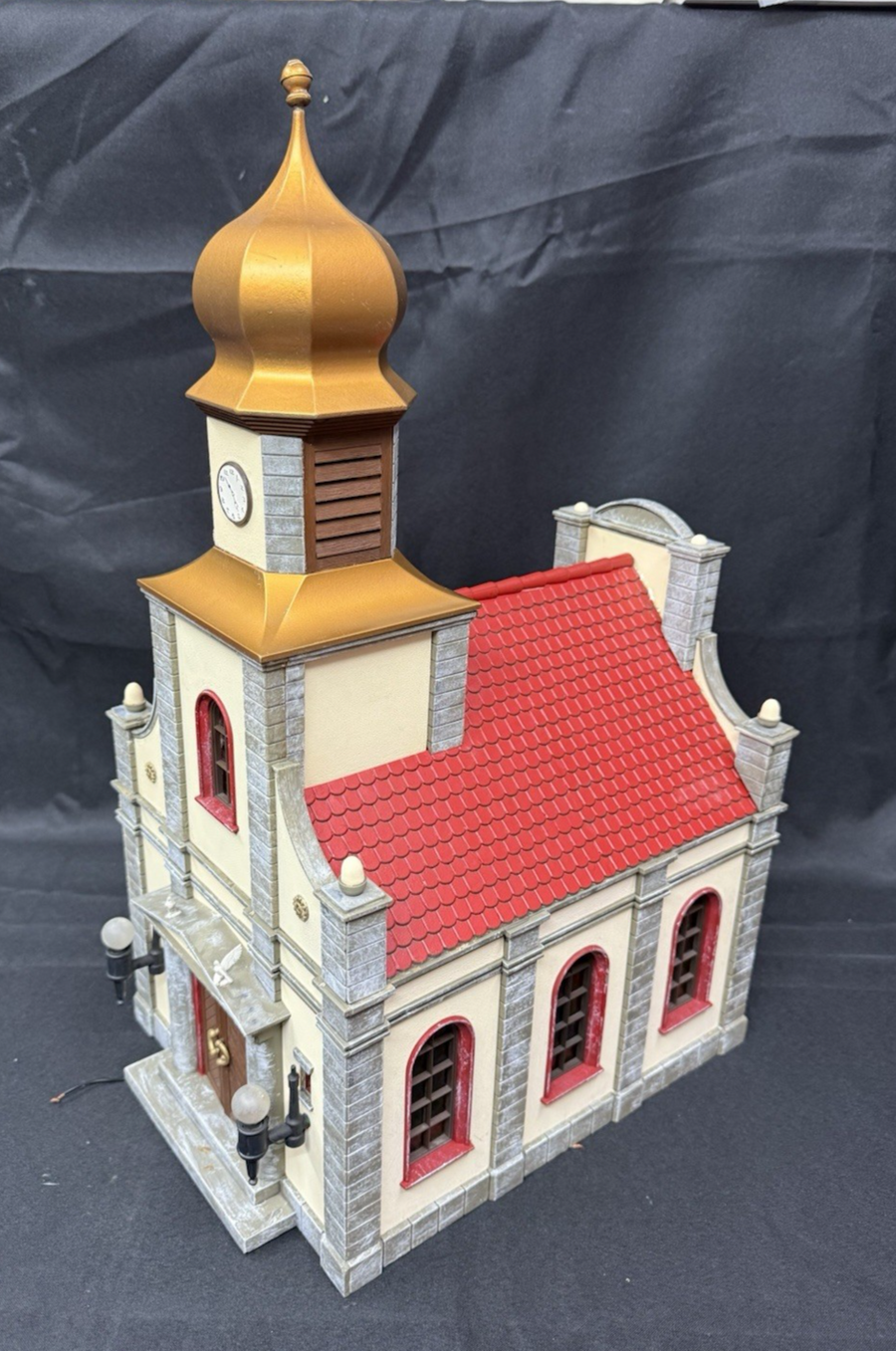 Pola LGB 990 Church Building G Scale Customized Preowned Excellent Lighted