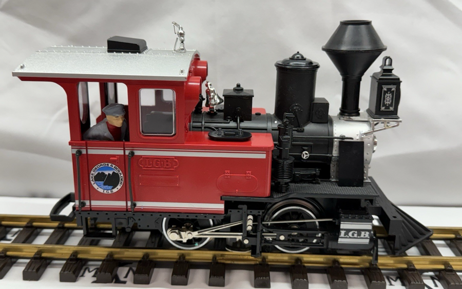 LGB 25301 G Scale Lake George & Boulder G Gauge Steam Passenger Train Set Only