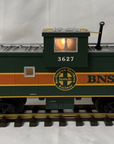 USA Trains G Scale 12111 BNSF #3627 EXTENDED VISION CABOOSE Lighted LN