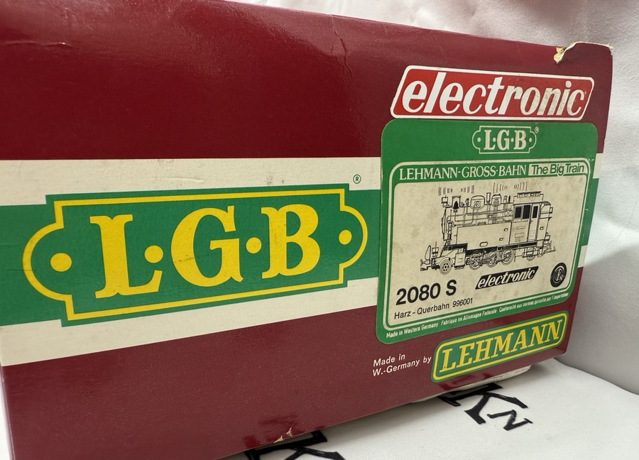 LGB 2080 S Steam DR Locomotive 2-6-2 Sound/Smoke G Scale