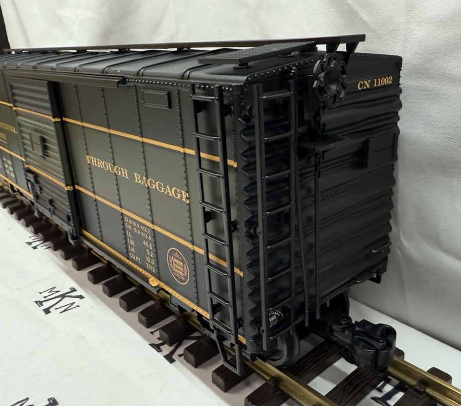 Aristo Craft Art 46079 CANADIAN NATIONAL Baggage Box Car #11073 G Scale New