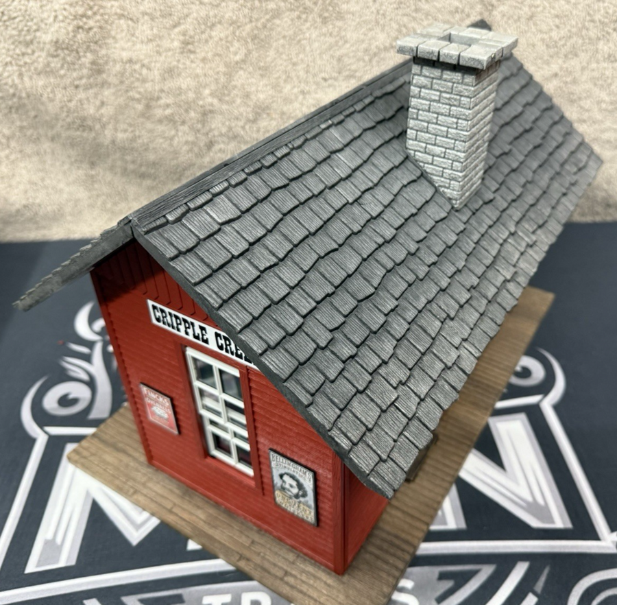 POLA LGB 933 G Scale CRIPPLE CREEK STATION Assembled LN Condition
