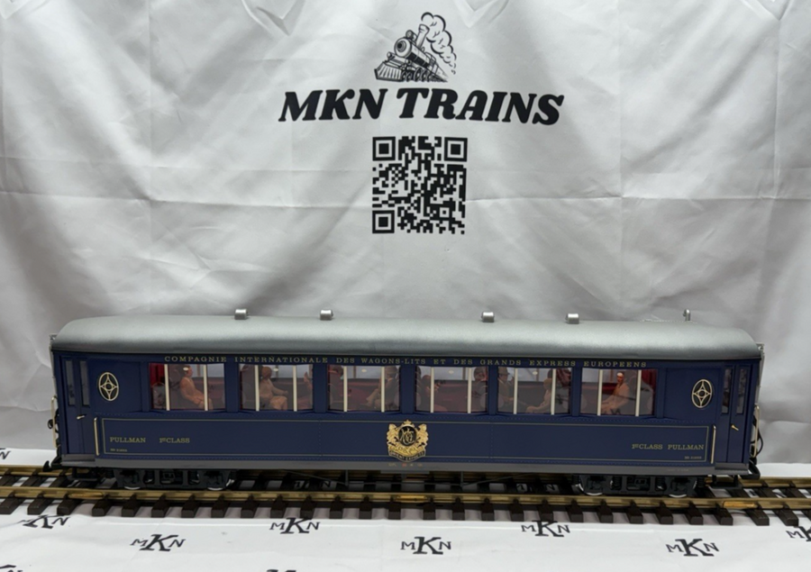 LGB 31655 G SCALE ORIENT EXRESS 1st CLASS SALON CAR Lighted LN/Box/Inserts (#1)