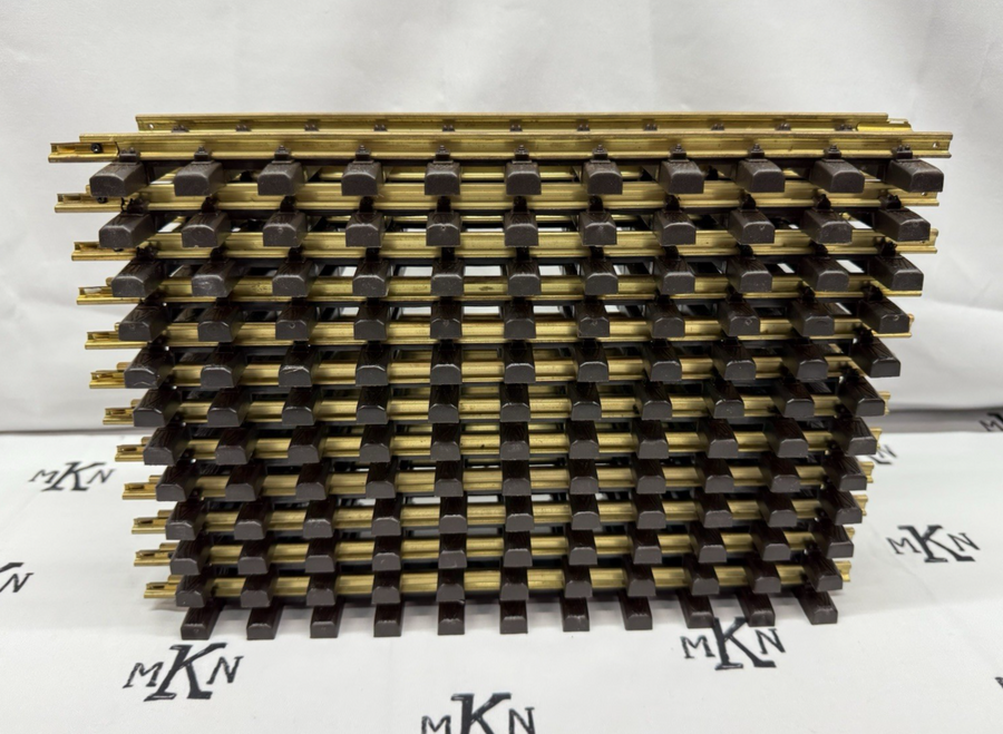 Aristo-Craft 11000 Euro Style Brass 12" Straight Track (12) LN G Scale