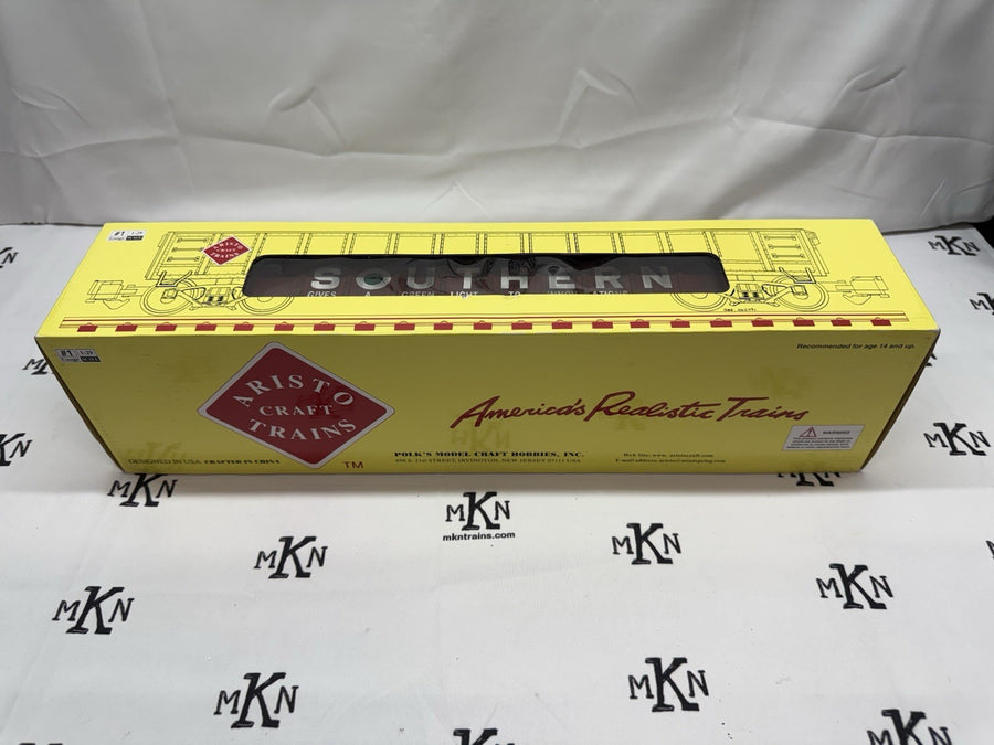 Aristocraft ART-41012 Drop End Gondola Car Southern #315767 Weathered G Scale