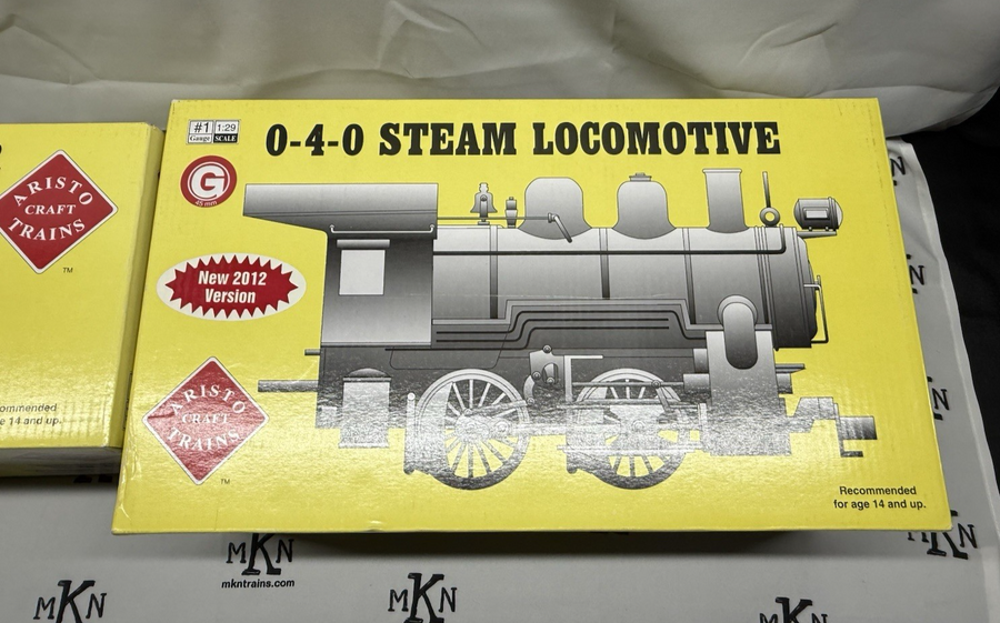 Aristo Craft Art 21235C North Pole Steam Locomotive and Tender Christmas G Scale