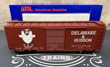 American Mainline G401-14 Delaware & Hudson Steel Box Car #20047 Accucraft LN