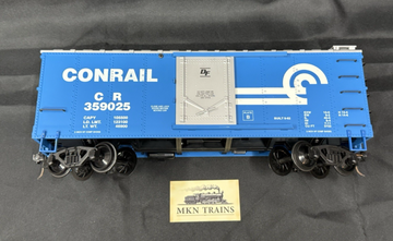 USA Trains R19047A G Conrail Simulated Steel Box Car kadee (Blue/Silver) #349025