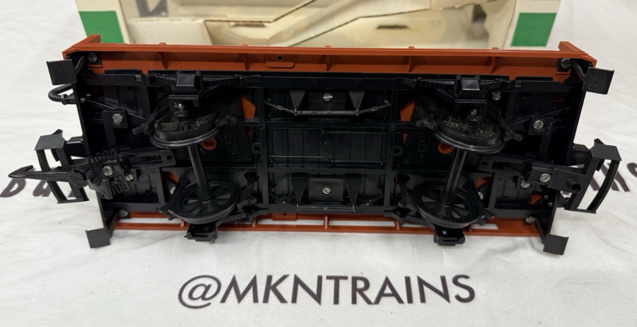 LGB 4002 G Scale Kabel Union Flatcar with Green Cable Reels New/Box