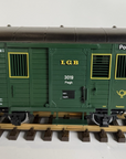 LGB 3019 G Postal Car Caboose wagon Tested lighted LN