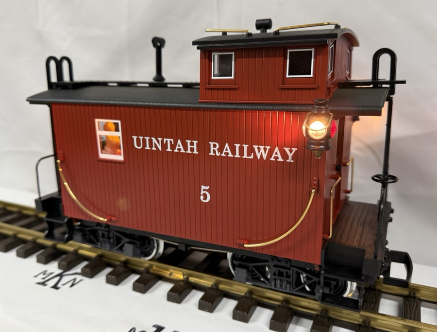 LGB 46650 G Scale UINTAH Caboose #5 Lighted LN/Box