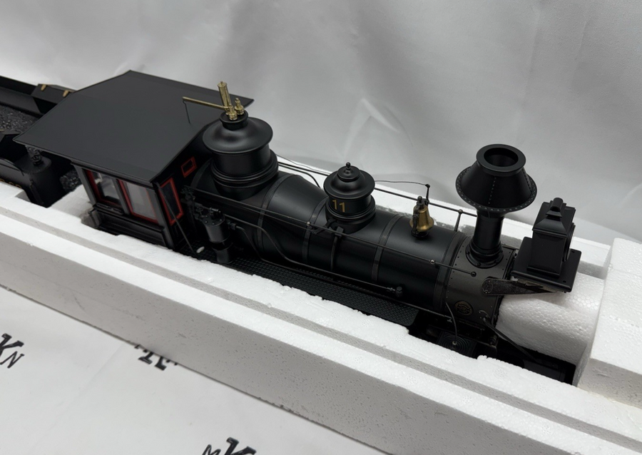 Bachmann 81496 G Scale Yellow Pine Lumber 2-6-0 Mogul Steam Locomotive