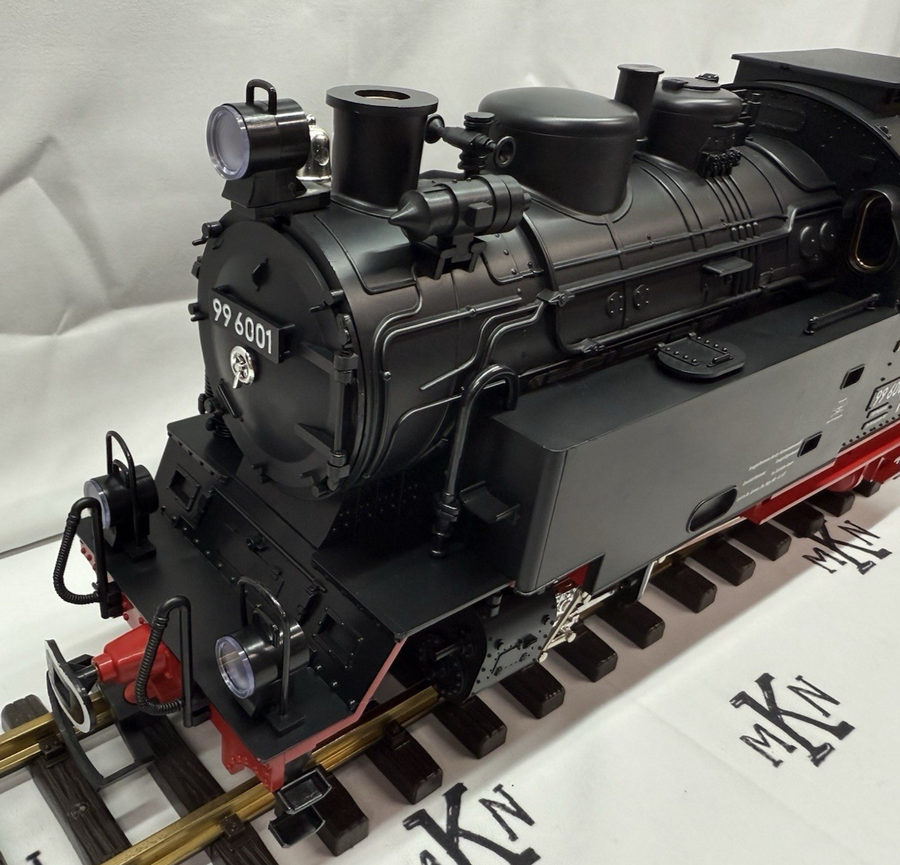 G Scale LGB 2080D DB Deutsche Reichsbahn 2-6-2 Steam Locomotive #99 6001