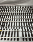 G Scale Aluminum Track Mixed Lot 6 Pcs with LGB Flex Ties (2ft to 5ft)