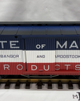 LGB 4067-K01 G Scale Bangor Aroostook Maine Products Wood Box Car G Scale
