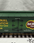 USA TRAINS R-1697 Delmonte Fruit Refrigerator Reefer Car G Scale New