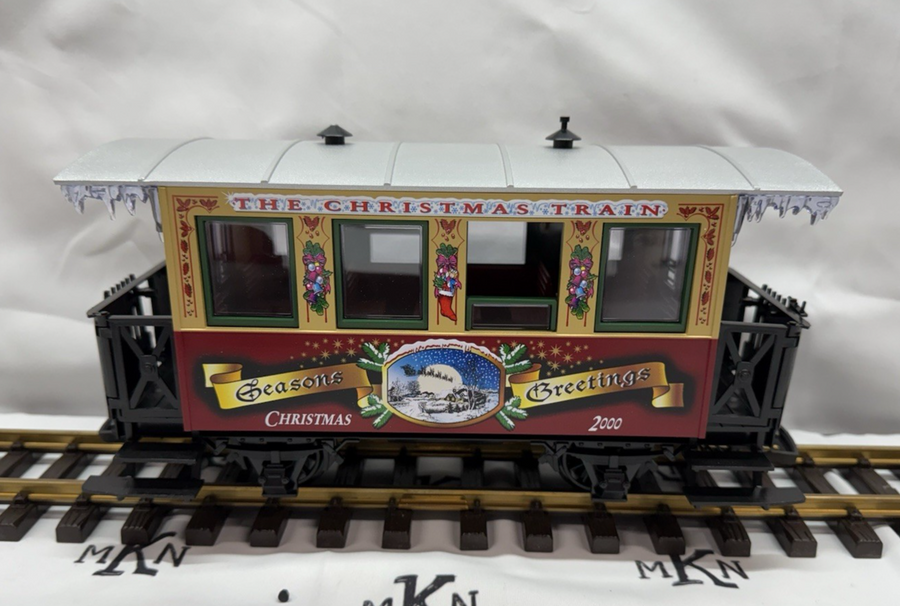 LGB 33074 Christmas Train Passenger Coach 2000 G Scale
