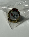 Vintage BLE Brotherhood Of Locomotive Engineers 10 Years Railroad Hat Lapel Pin