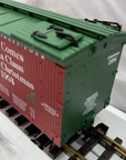 USA Trains R13012 Here Comes Santa Claus Merry Christmas Reefer G Scale New