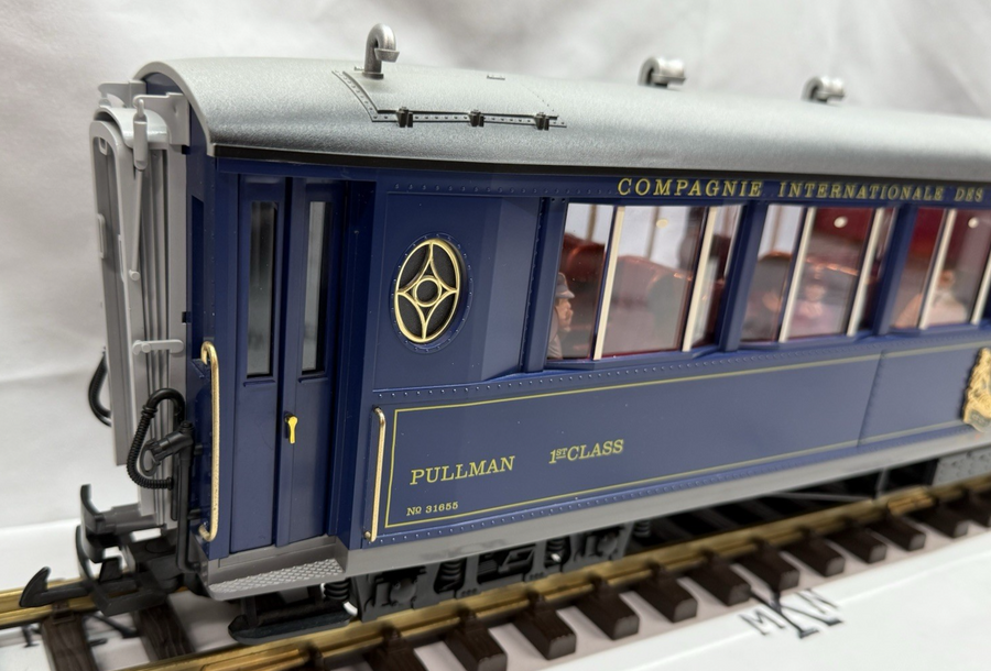 LGB 31655 ORIENT EXRESS 1st CLASS Passenger CAR G Scale Lighted LN/Box (#2)