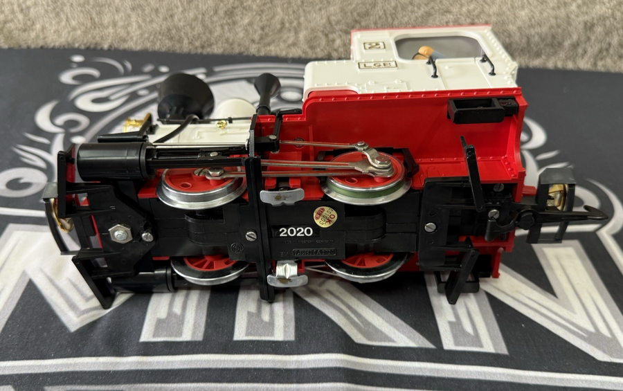 LGB 2020 WHITE 0-4-0 Stainz #2 Steam Engine locomotive Tested LN G Scale