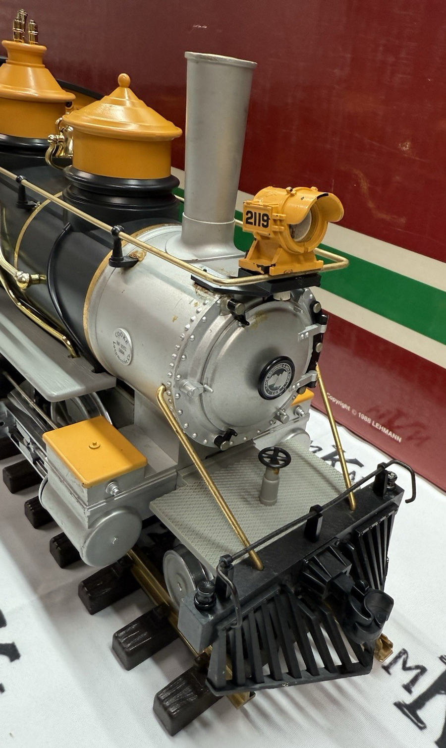 LGB Denver Rio Grande 2119D 2-6-0 Steam Loco & Tender w/ Box G Scale