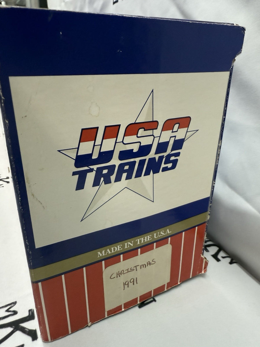 USA Trains R1300 Christmas 1991 "Santa Is Coming To Town" Reefer Car G Scale
