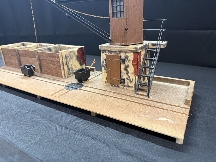 POLA LGB 920 G SCALE COALING STATION/DEPOT W/CRANE Cart Complete LN