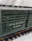 LGB 4068 G Scale Denver & Rio Grande Western Stock Car #4068 EX/Box