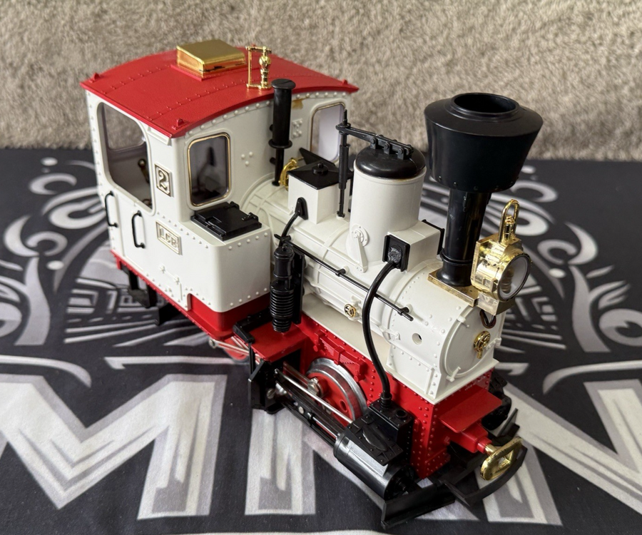 LGB 2020 WHITE 0-4-0 Stainz #2 Steam Engine locomotive Tested LN G Scale