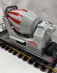 LGB 4055 G Scale L.G. Beton Cement Mixer Freight Car Gray/Red/White