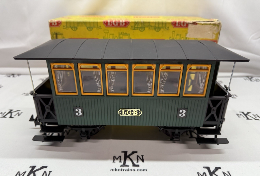 LGB 3040 G Scale 3rd Class Passenger Coach Wagon Car