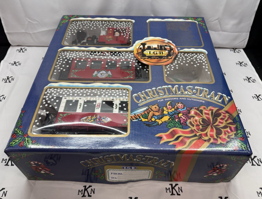 LGB 21540 G Scale Christmas Santa Train Passenger Set Train Only No Track/Trans