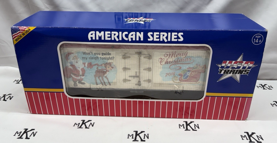 USA Trains R13036 Merry Christmas 2018 Reefer Car G Scale
