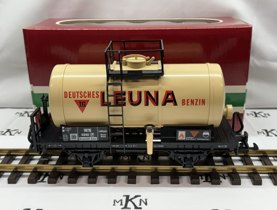 LGB 4040L G Scale LEUNA Single Dome Tank Car LN/Box
