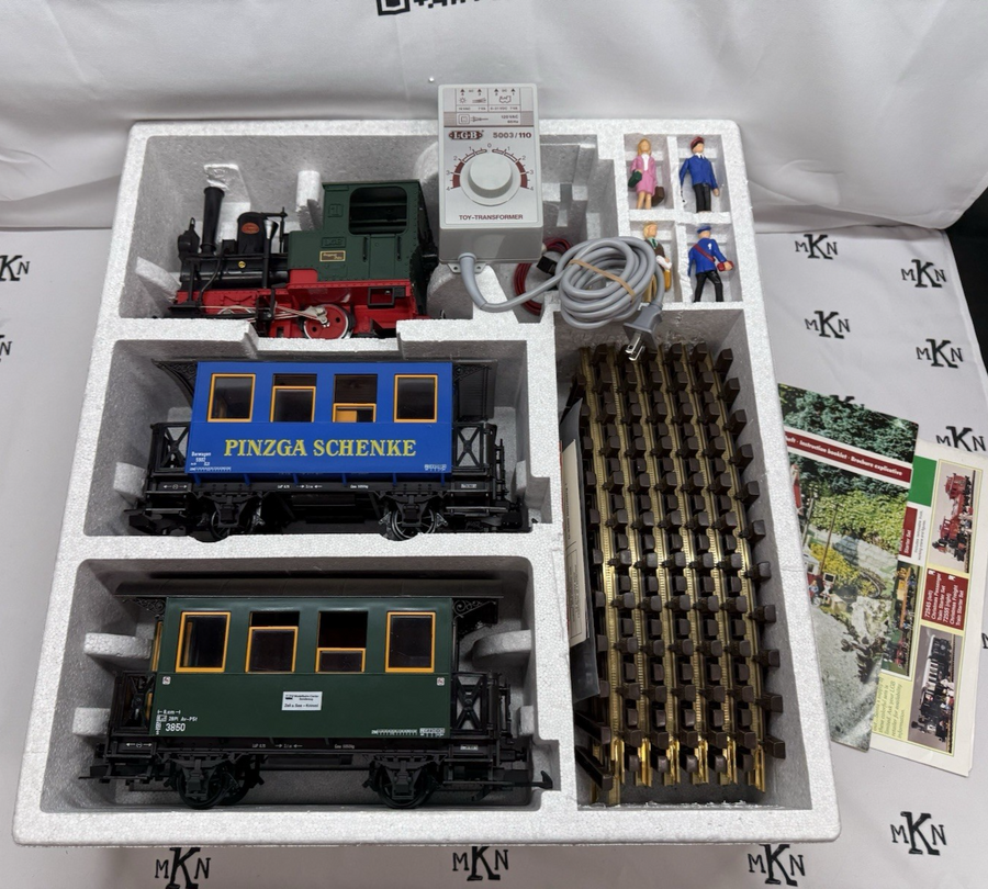 LGB 20520 PINZGA SCHENKE STARTER SET G Scale RARE Complete MINT New