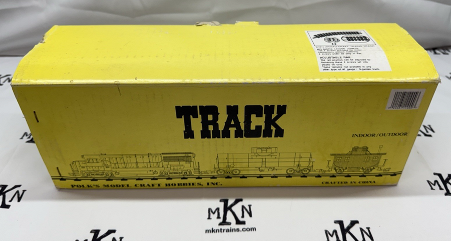 Aristo-Craft 11000 Euro Style Brass 12" Straight Track (12) New G Scale