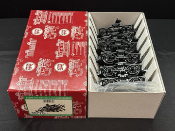 LGB G scale 40770 Disconnect Log Trucks Brand New in Box. 6 Pieces